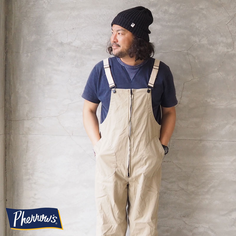 楽天市場】フェローズ オーバーオール PHERROW'S 22S-PNOA1 メンズ