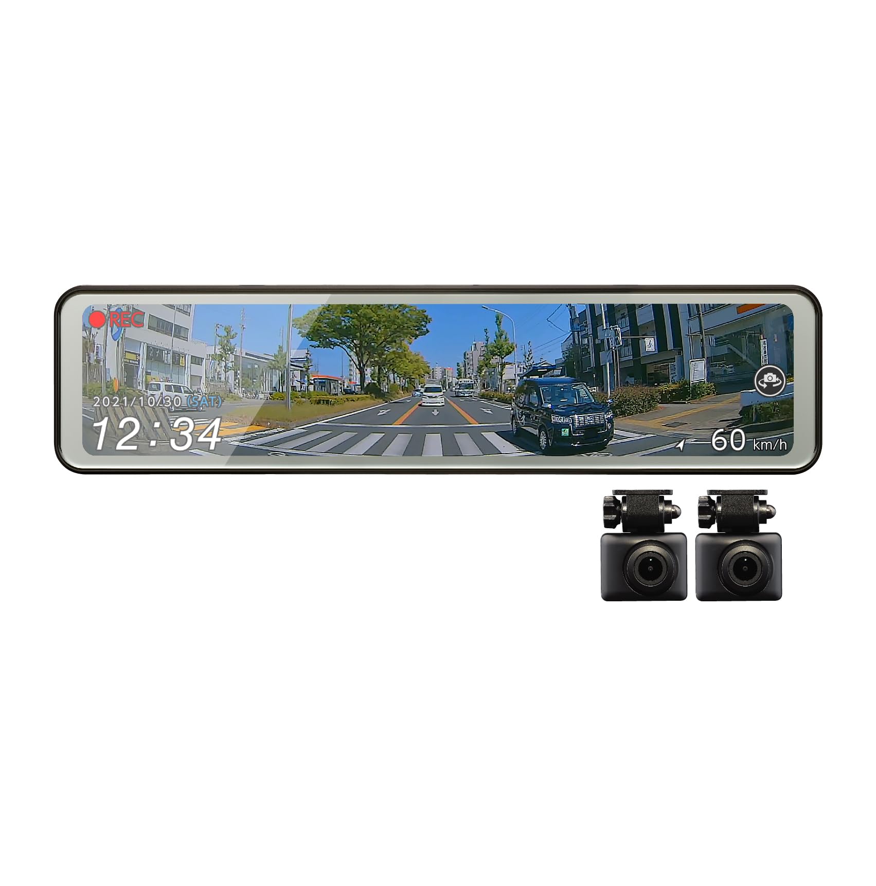 楽天市場】ZDR038 コムテックドライブレコーダー 前後2カメラ デジタル