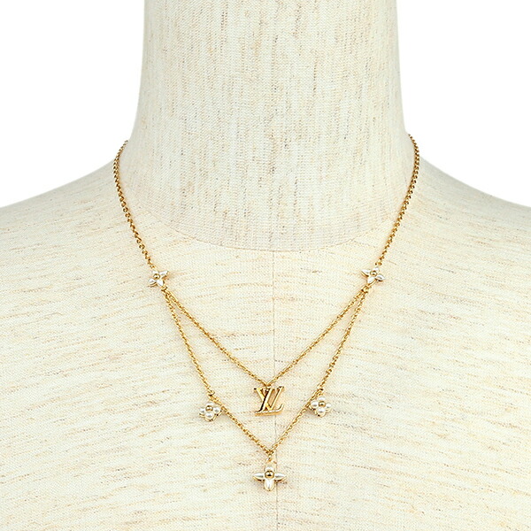 楽天市場】ルイヴィトン ネックレス Louis Vuitton LV フローラグラム