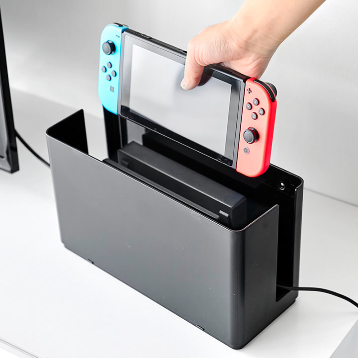 楽天市場】switch 収納 スイッチ2 本体カバー 【 蓋付き重ねられる