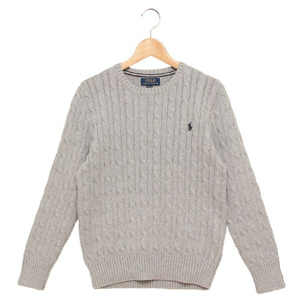 楽天市場】ポロラルフローレン ニット セーター ケーブルニット クルー