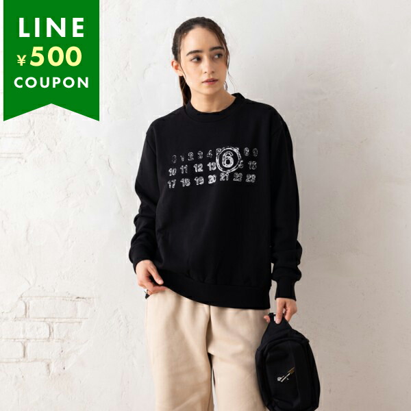 楽天市場】エムエムシックス メゾンマルジェラ スウェット ブラック