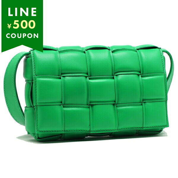 楽天市場】ボッテガヴェネタ ショルダーバッグ カセット グリーン