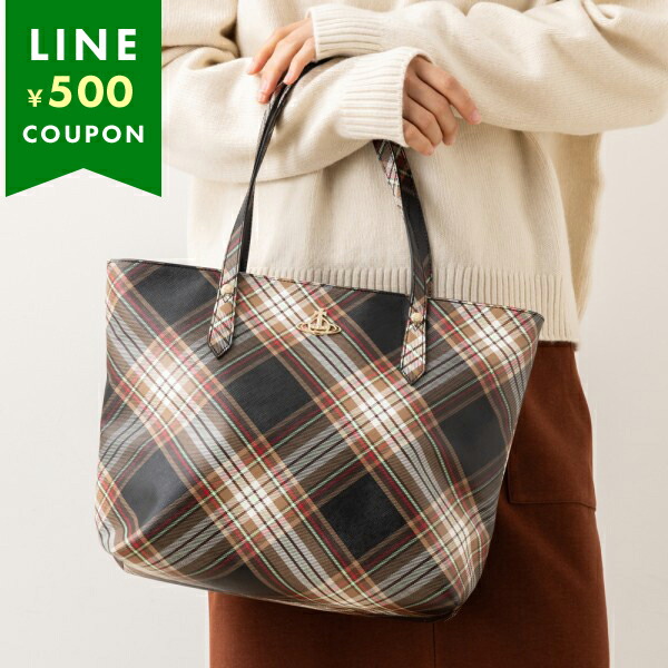 楽天市場】ヴィヴィアンウエストウッド（柄チェック）（トートバッグ