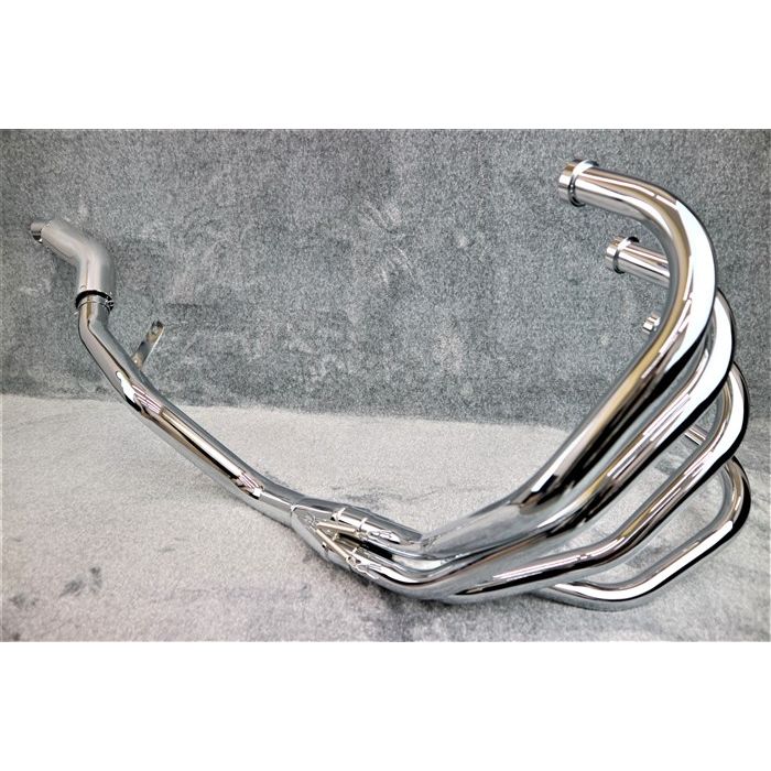 楽天市場】CBX400F DJガニマタ マフラー メッキ コブラ