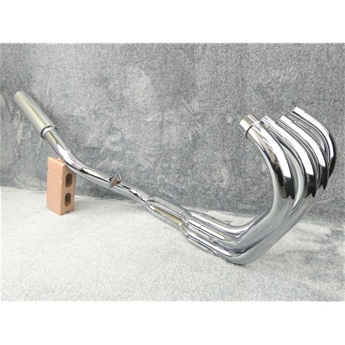 楽天市場】CB400SF NC31 DJガニマタ 6分割 マフラー メッキ ＋