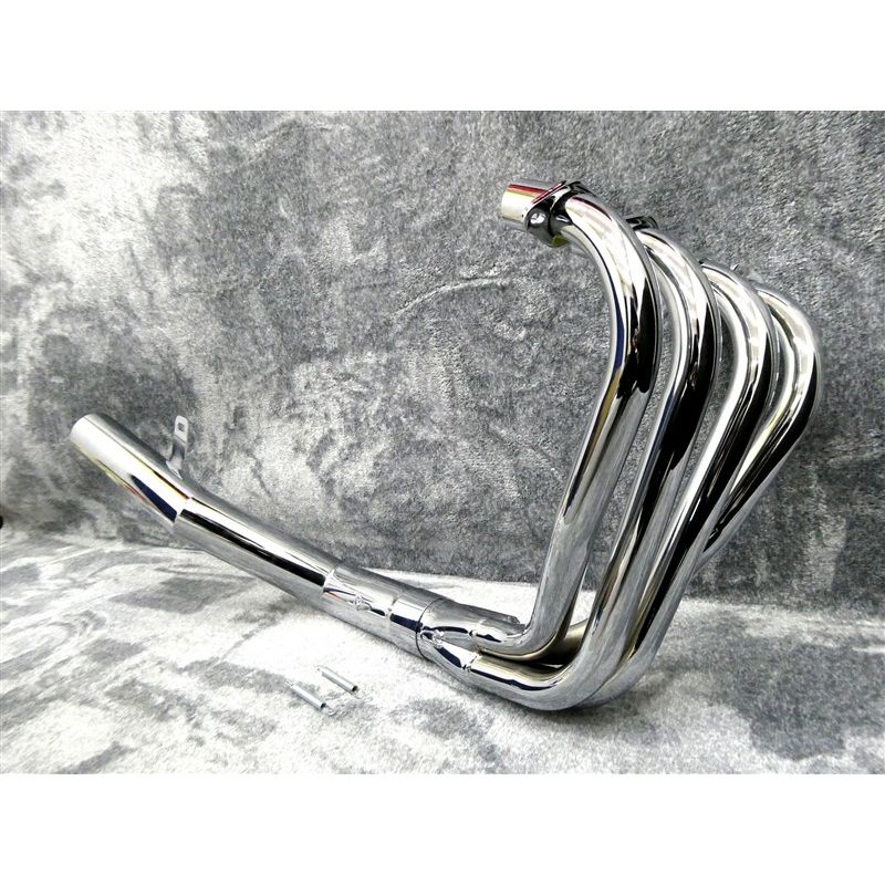 楽天市場】ゼファー400【豪】ショート管 メッキ 新c70π