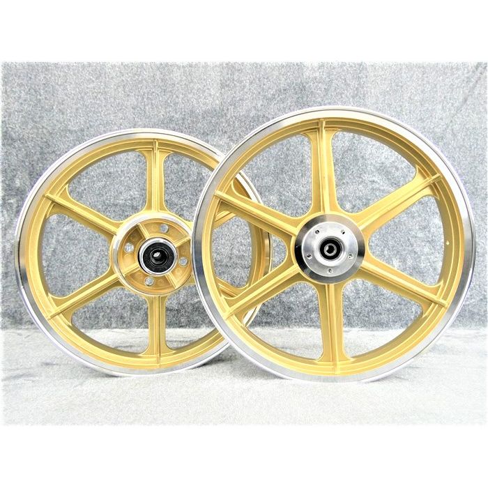 楽天市場】ホーク キャスト ホイール ゴールド シックス : カスタム