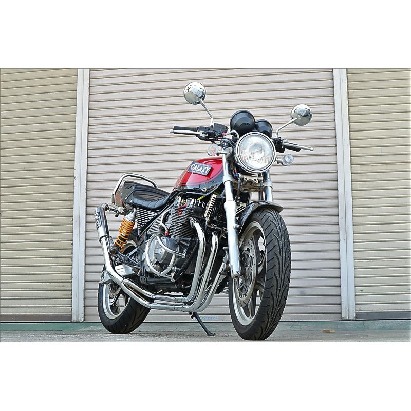 楽天市場】ゼファー400 ぶち上げ ギャラクシー マフラー メッキ