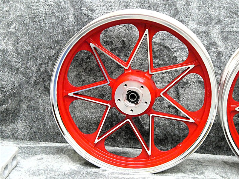 楽天市場】【利益還元】ゼファーΧ キャストホイール レッドセブン /赤