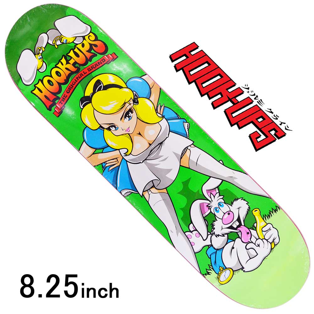 楽天市場】【ラスト1本】 8.25インチ フックアップス スケボー デッキ