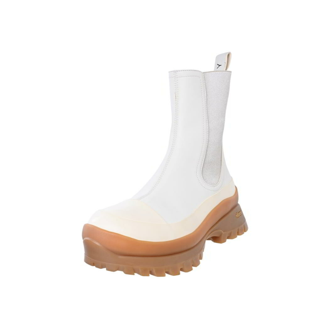 楽天市場】STELLA McCARTNEY Trace チェルシー ブーツ 36 ホワイト