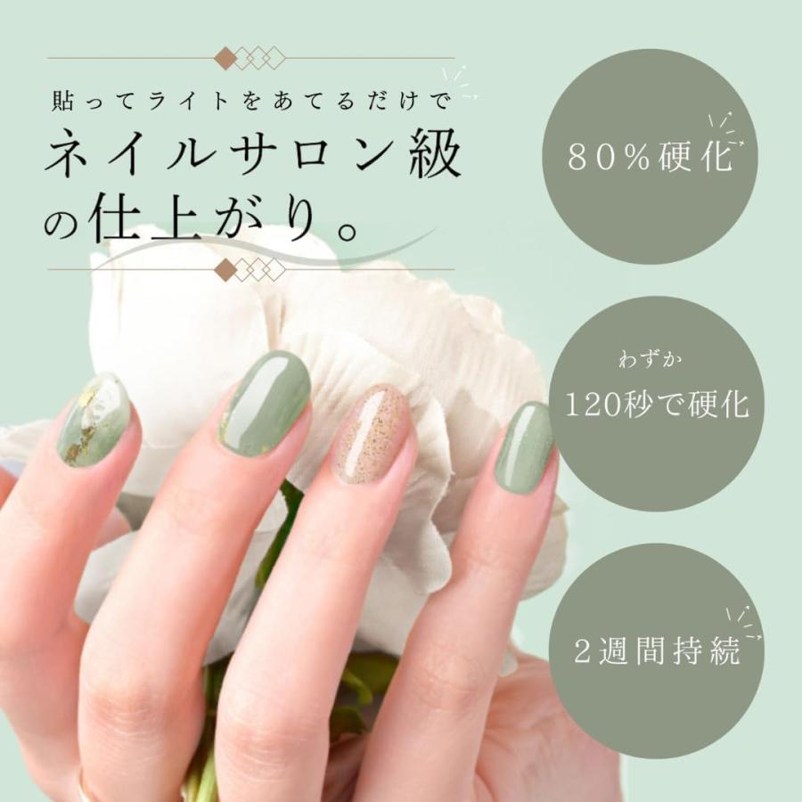 楽天市場】ネイルクローゼット myジェルシール 28枚入り ネイル ジェル