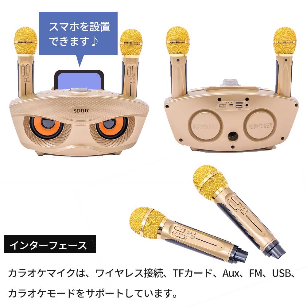 楽天市場】【楽天1位】SDRD カラオケ カラオケ 家庭用 カラオケ 子ども