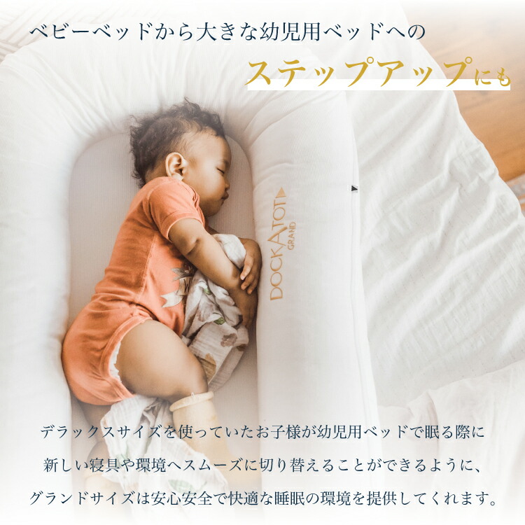 楽天市場】【ドッカトット公式】 ベビーベッド ベッドインベッド