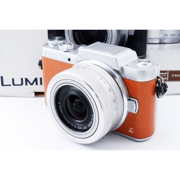 楽天市場】【中古】 パナソニック Panasonic DMC-GF7 ブラウン レンズ