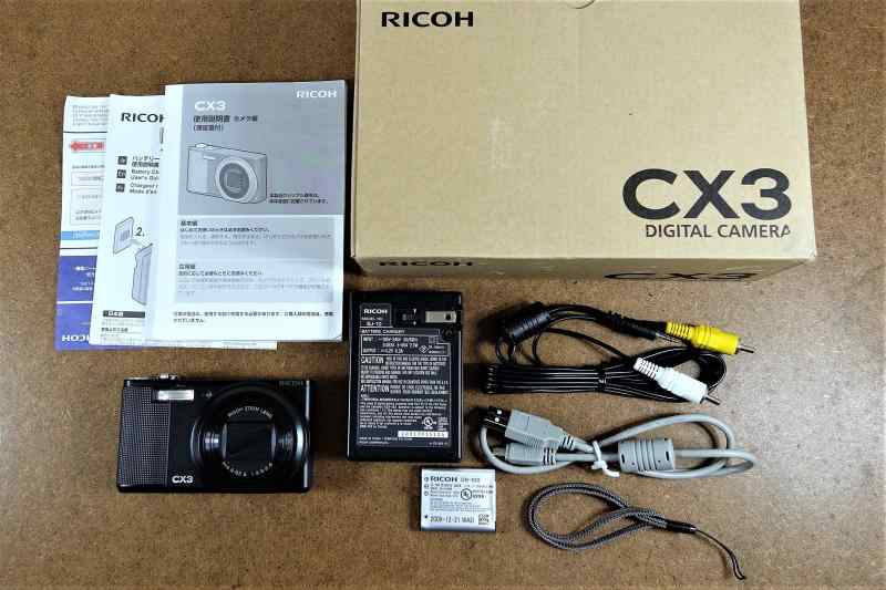 楽天市場】【中古】リコー RICOH CX3 ブラック CX3BK : カメラFanks