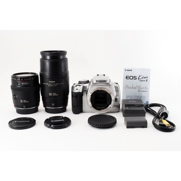楽天市場】【中古】キヤノン Canon EOS Kiss Digital X 標準&望遠