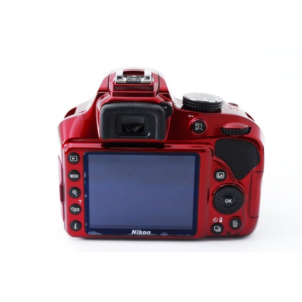 楽天市場】【中古】ニコン Nikon D3400 レンズキット レッド 美品