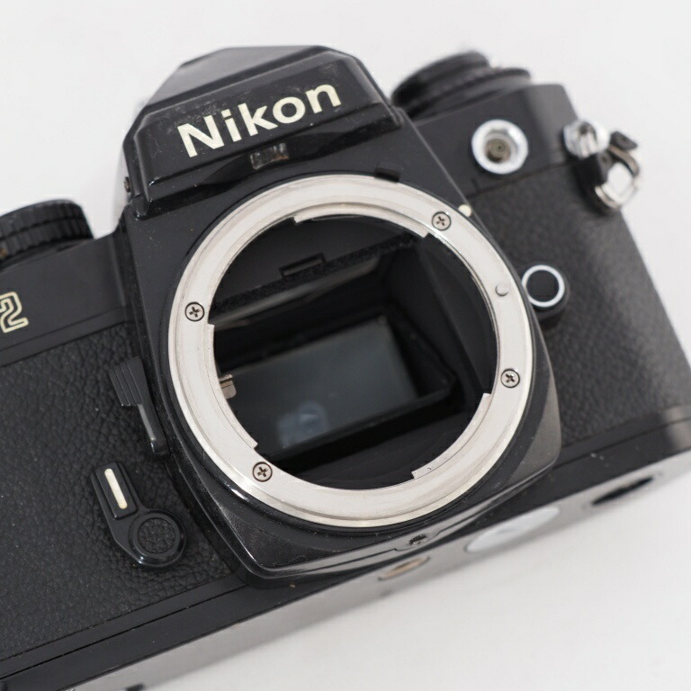 楽天市場】Nikon ニコン FE2 ブラック ボディ フィルム一眼レフ #11881