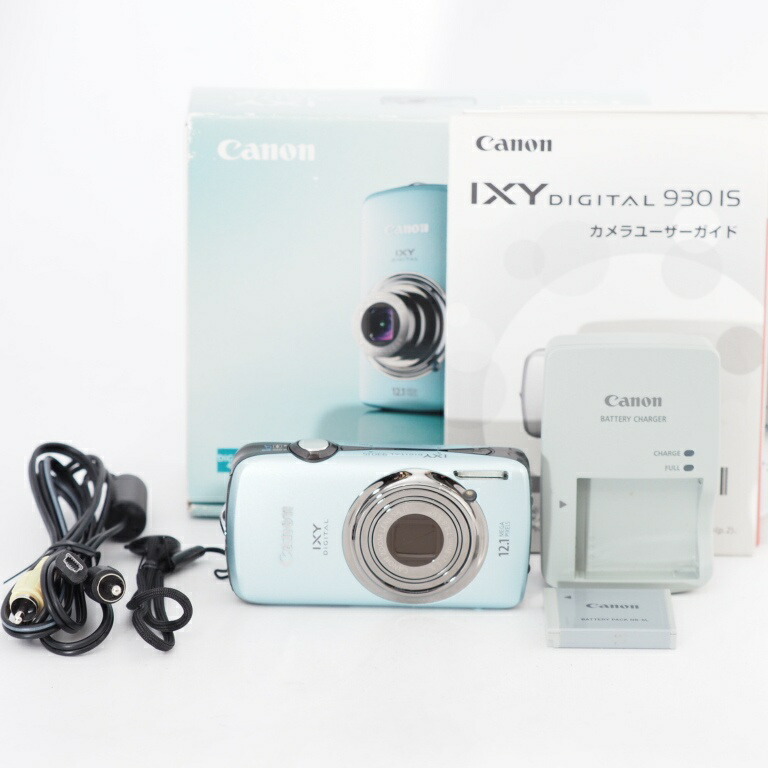 楽天市場】Canon キヤノン デジタルカメラ IXY DIGITAL 930 IS ブルー