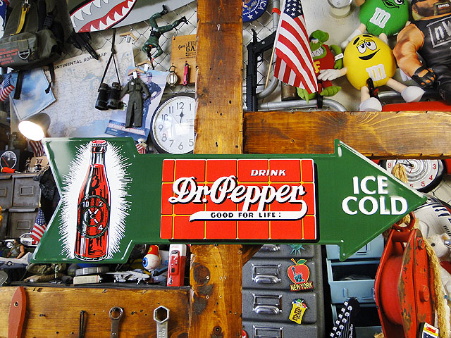 楽天市場】ドクターペッパー アローカットサイン 看板 アメリカン雑貨