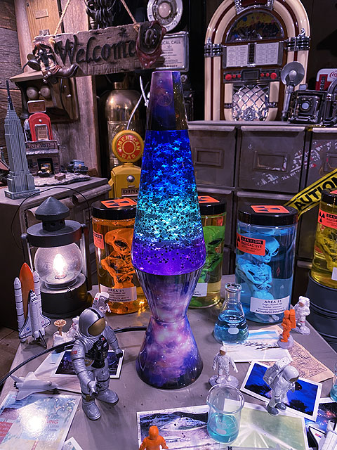 ラバランプ ブルー×レッド 昇圧器付属 ラバランプ ブルー×レッド 昇圧