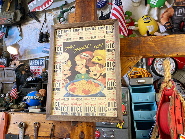 楽天市場】ポスターフレーム （ケロッグ/ライスクリスピー/レトロ