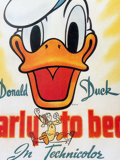 楽天市場】ハリウッドポスター #0255 ドナルドダック No.1 クラシック
