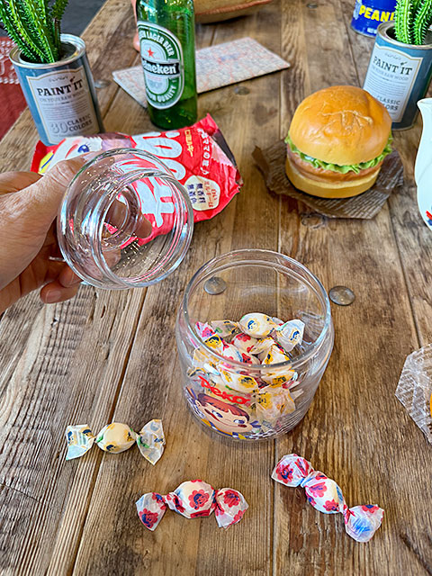 楽天市場】不二家 ペコちゃん キャンディポット 500ml ガラス