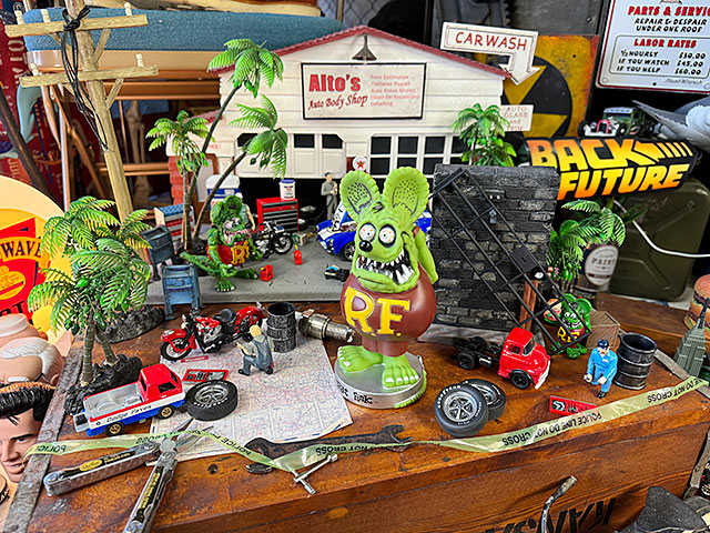 楽天市場】ファンコ ラットフィンク ボビングヘッド （グリーン