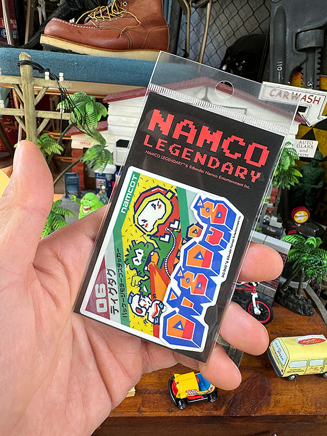 楽天市場】ナムコ オフィシャル ステッカー ディグダグ （ソフト