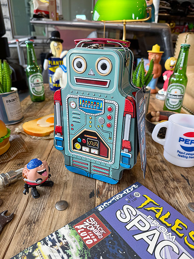 楽天市場】SUCK UK ブリキロボット ランチボックス アメリカン雑貨