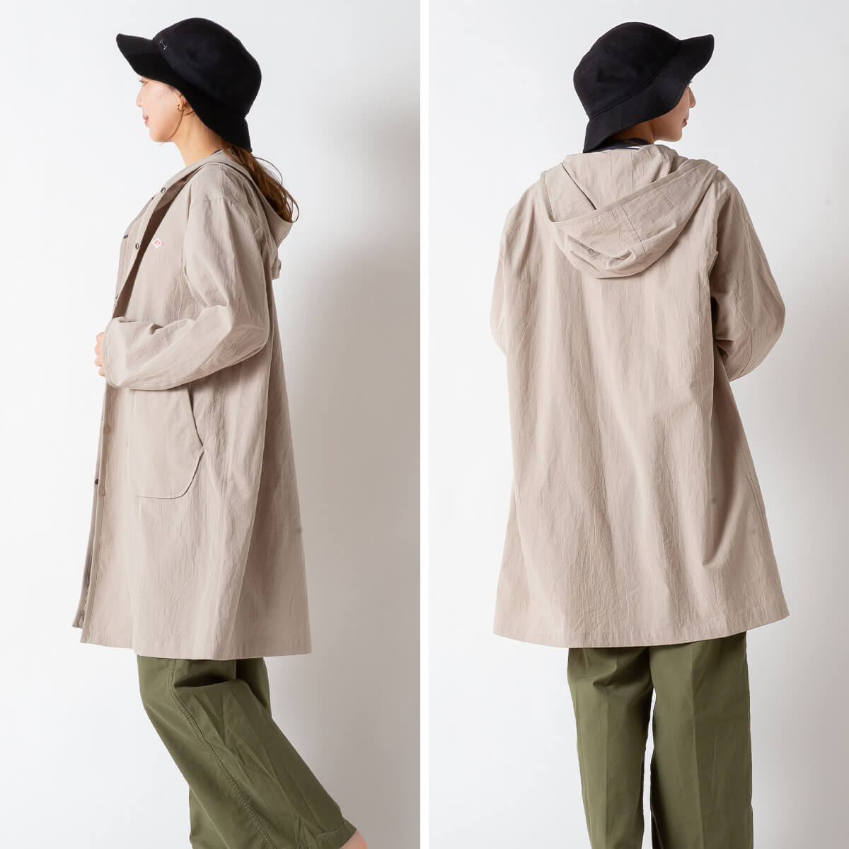 楽天市場】【正規取扱店】 ダントン フーデッドコート DANTON HOODED