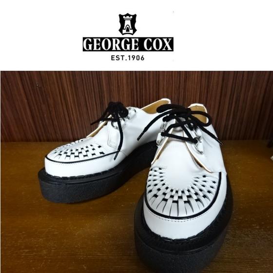 楽天市場】GEORGE COX(ジョージコックス)ラバーソール(ホワイト)3588