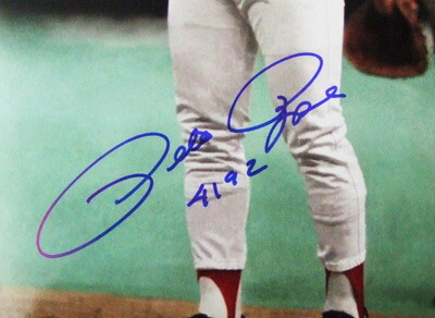 楽天市場】ピート・ローズ / Pete Rose直筆サイン 16x20フォト