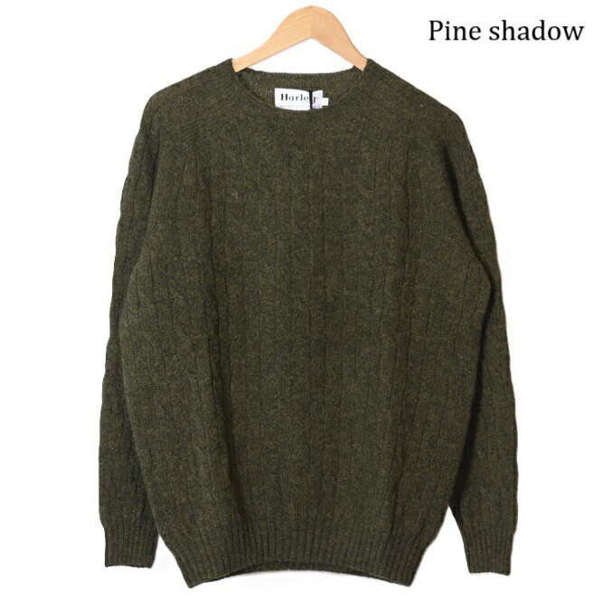 ドレイクス Drake's シェットランドニット ケーブルニット Drakes