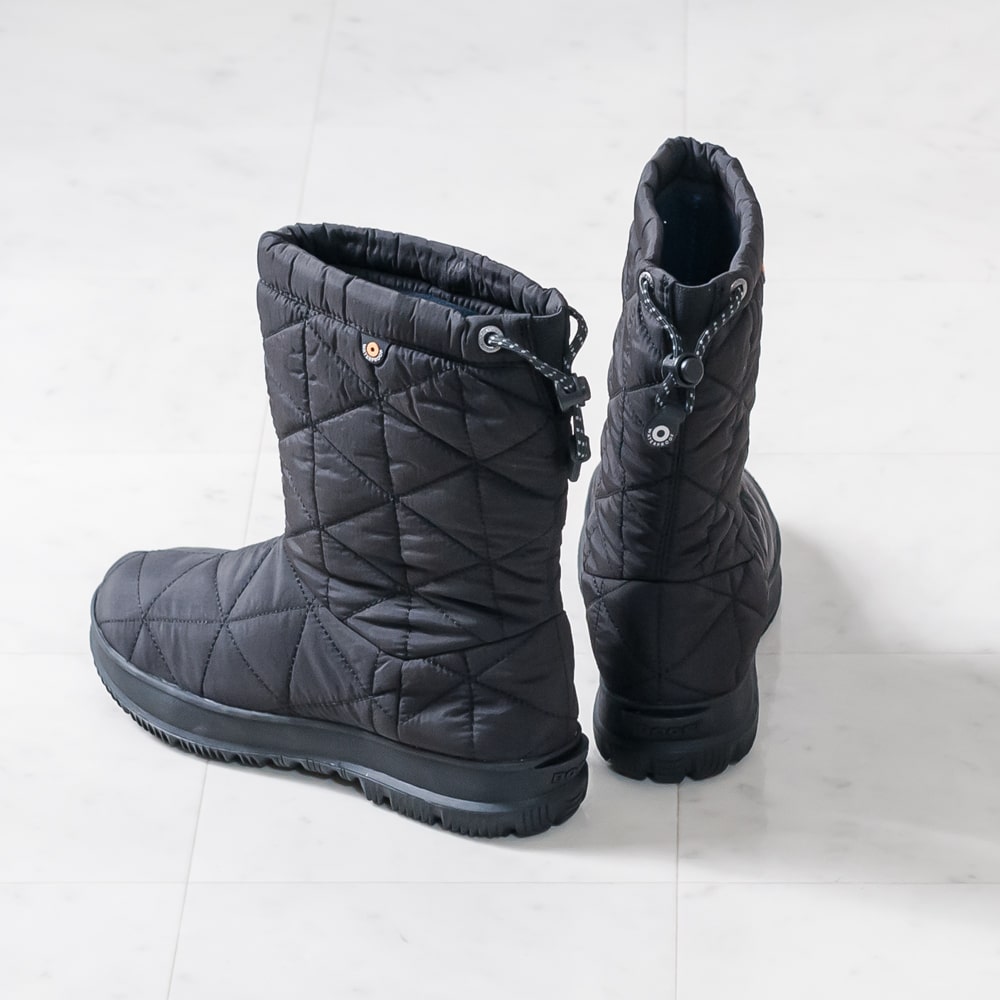 楽天市場】BOGS [ボグス]キルティングウォータープルーフハーフスノー