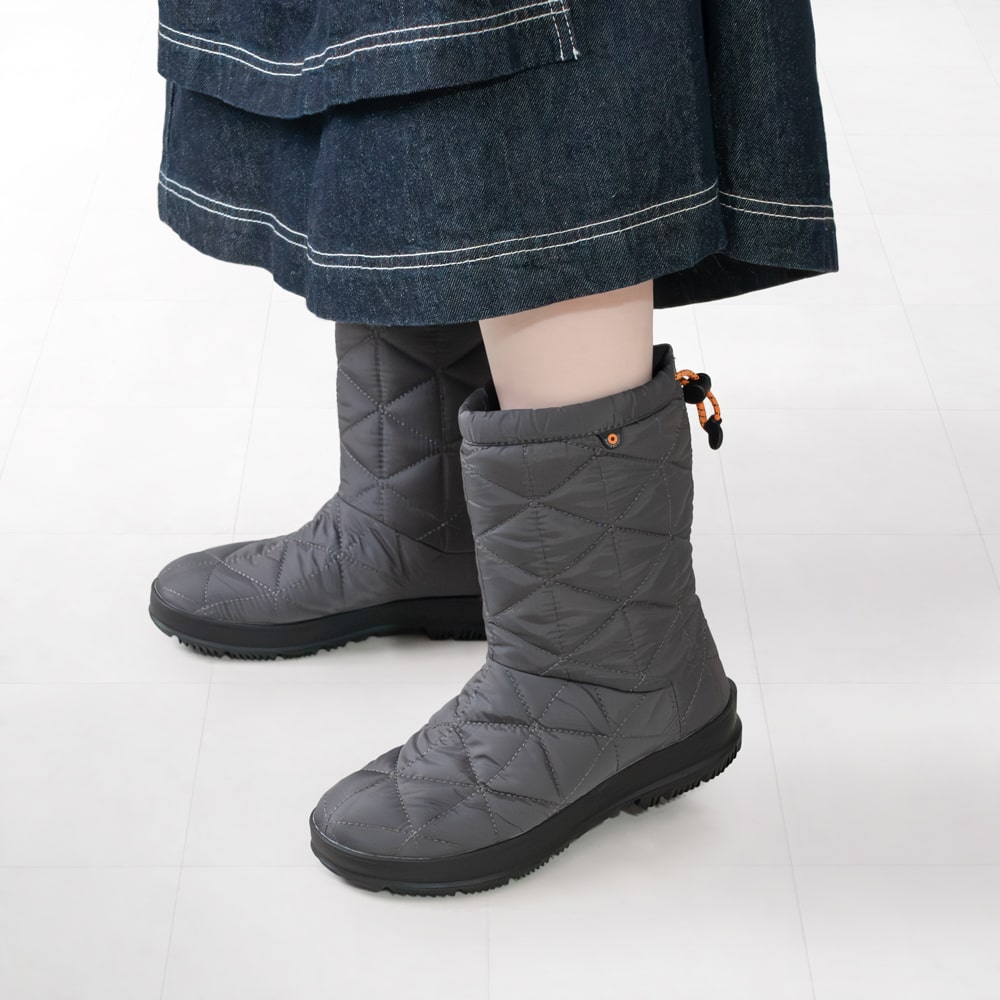 楽天市場】BOGS [ボグス]キルティングウォータープルーフハーフスノー