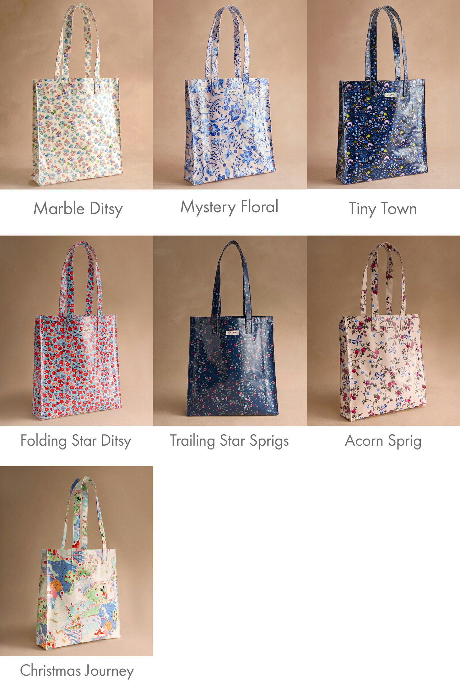 楽天市場】キャス キッドソン 公式 ラージ ブックバッグ 19柄 11月新柄