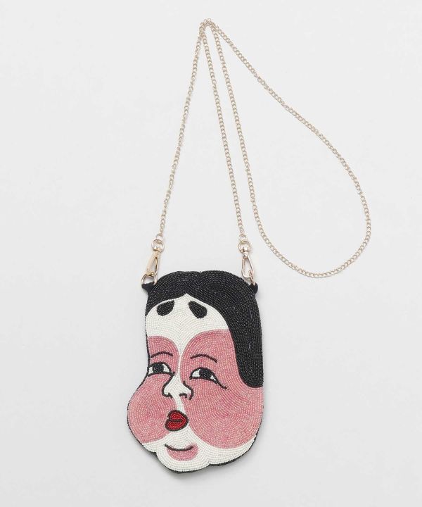 楽天市場】倭物やカヤ公式店 [お面ビーズBAG] 和柄 和モダン 和服