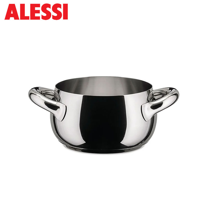 楽天市場】アレッシィ キャセロール 16cm ミラー仕上げ フタ別売り