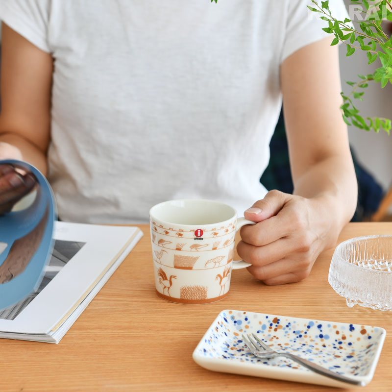 楽天市場】イッタラ オイバ トイッカ マグ 300ml バード ブラウン