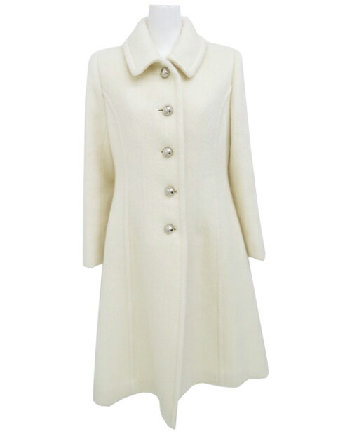 楽天市場】OLD ENGLAND モヘアシャギーコート ホワイト 34