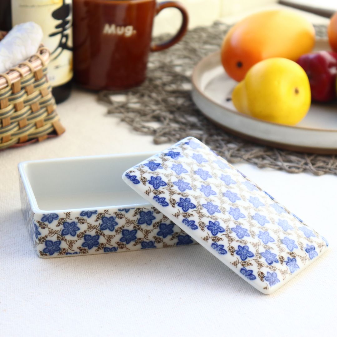 楽天市場】有田焼 蓋付き小物入れ 日本製 美濃焼 日本製 瀬戸焼 12.5cm