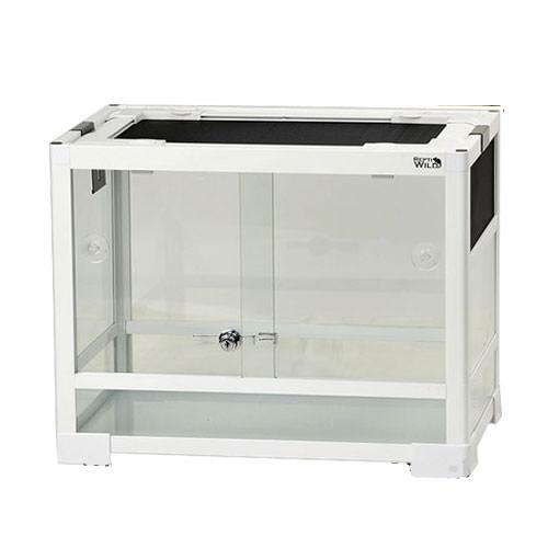 ホワイト中型飼育ケージ 観察窓付きみどり商会グッドロック2個