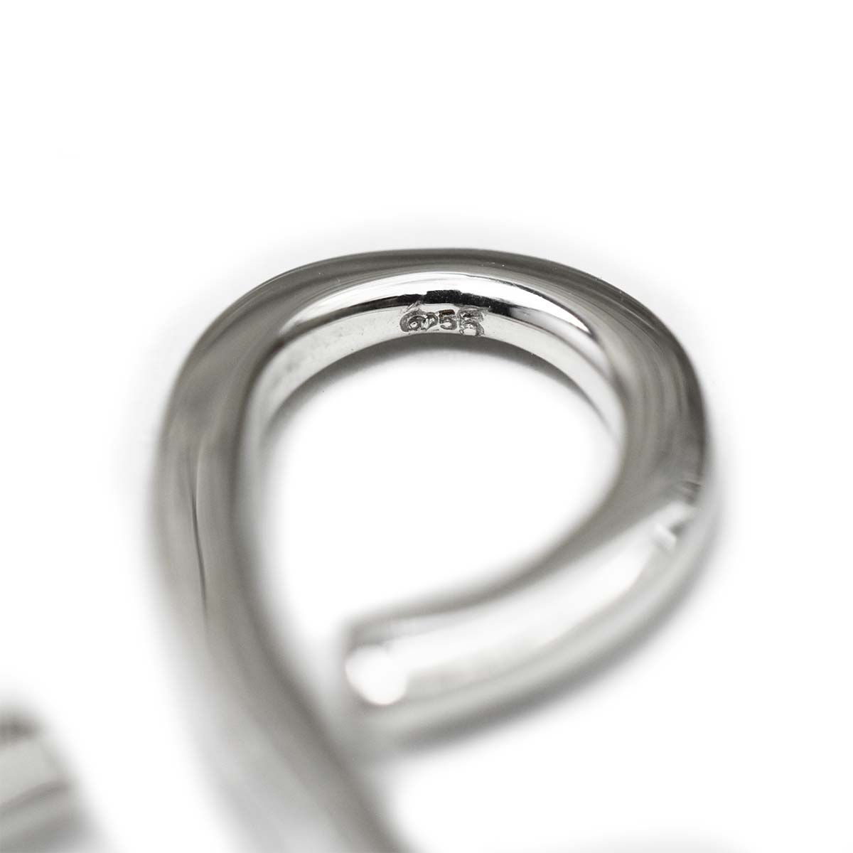 楽天市場】【33×15mm】 シルバー925 カスタムパーツ エイトフック 八の