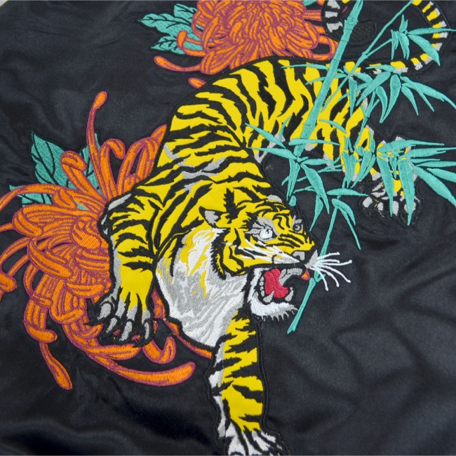 Ralph Lauren 虎タイガー 刺繍 スカジャン スーベニア スカジャン