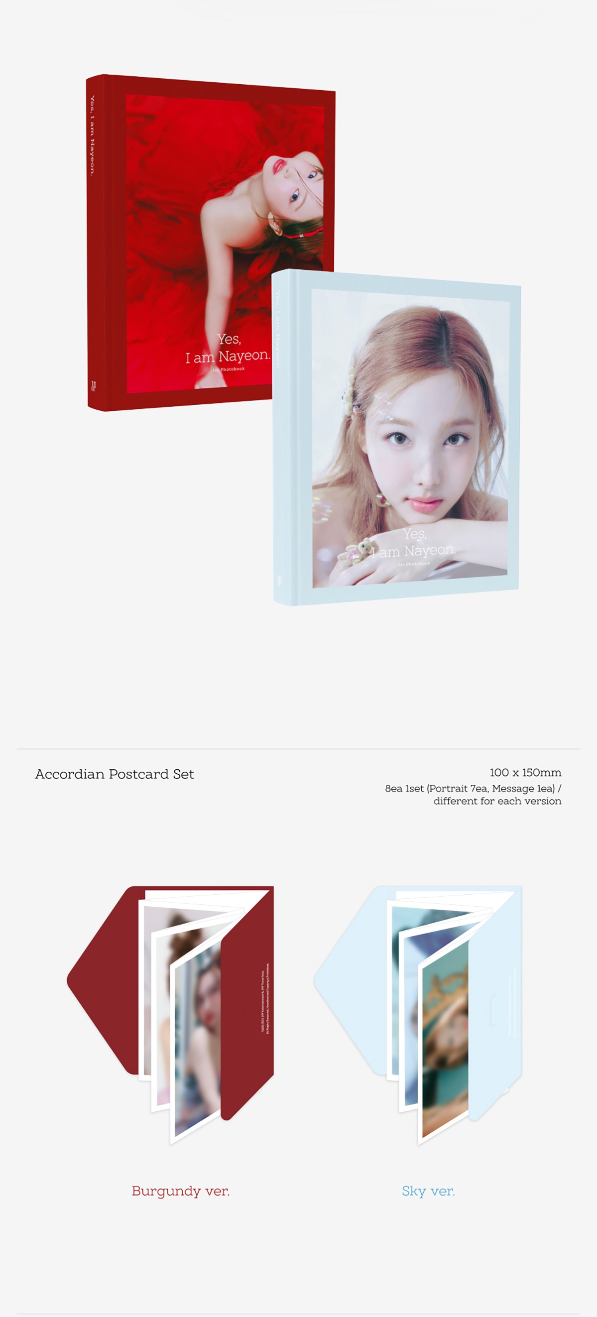 楽天市場】NAYEON Yes, I am Nayeon. / 1st PHOTOBOOK 2種中1種
