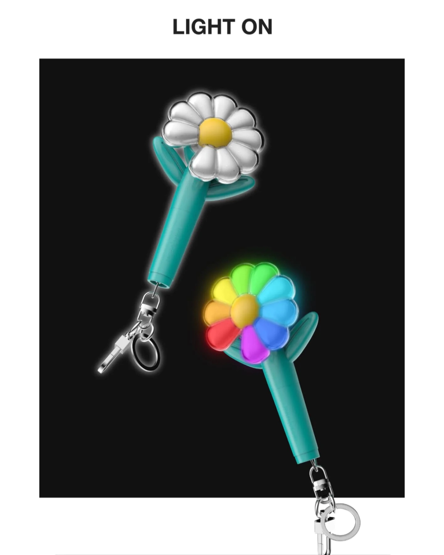 楽天市場】G-DRAGON OFFICIAL LIGHTSTICK MINI KEYRING｜ BLACK/ MINT